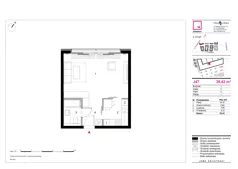 1 pokój, mieszkanie 39,42 m², piętro 4, oferta nr J47, 19. Dzielnica V etap, Warszawa, Wola, Czyste, ul. Kolejowa/Przyokopowa