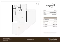 4 pokoje, mieszkanie 123,61 m², parter, oferta nr 41 / 1, Jurajska Park, Kraków, Prądnik Biały, ul. Jurajska