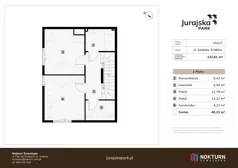 4 pokoje, mieszkanie 123,61 m², parter, oferta nr 41A / 2, Jurajska Park, Kraków, Prądnik Biały, ul. Jurajska