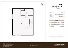 4 pokoje, mieszkanie 123,61 m², parter, oferta nr 41C / 2, Jurajska Park, Kraków, Prądnik Biały, ul. Jurajska