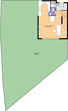 4 pokoje, mieszkanie 123,61 m², parter, oferta nr 41 / 2, Jurajska Park, Kraków, Prądnik Biały, ul. Jurajska