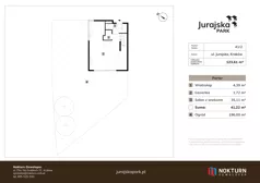 4 pokoje, mieszkanie 123,61 m², parter, oferta nr 41B / 2, Jurajska Park, Kraków, Prądnik Biały, ul. Jurajska