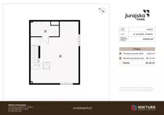 4 pokoje, mieszkanie 123,61 m², parter, oferta nr 41A / 1, Jurajska Park, Kraków, Prądnik Biały, ul. Jurajska