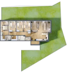 5 pokoi, apartament 127,60 m², parter, oferta nr KRYNICA.MORSKA.M1, Porto Mare, Mechelinki, ul. Zatokowa