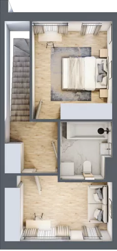3 pokoje, mieszkanie 69,37 m², parter, oferta nr B8/M2, Libre Park, Kosakowo, ul. Pistacjowa 5