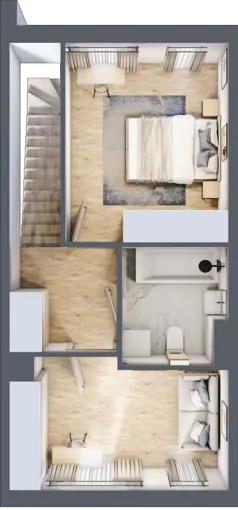 3 pokoje, mieszkanie 69,37 m², parter, oferta nr B9.M2, Libre Park, Kosakowo, ul. Pistacjowa 5