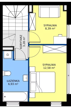 3 pokoje, mieszkanie 68,09 m², parter, oferta nr LP2.B2.M2, Libre Park 2 - etap I, Kosakowo, ul. Pistacjowa 5