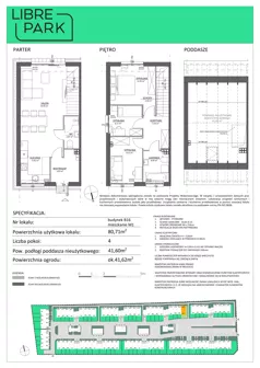 4 pokoje, mieszkanie 80,71 m², parter, oferta nr B16.M1, Libre Park - etap III, Kosakowo, ul. Pistacjowa