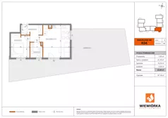 2 pokoje, mieszkanie 43,49 m², parter, oferta nr K04, Nowa Sportowa, Brwinów, ul. Sportowa