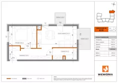 2 pokoje, mieszkanie 41,10 m², piętro 2, oferta nr K19, Nowa Sportowa, Brwinów, ul. Sportowa