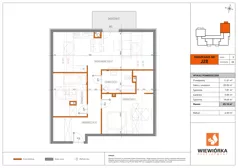 3 pokoje, mieszkanie 65,10 m², piętro 3, oferta nr J28, Nowa Sportowa, Brwinów, ul. Sportowa