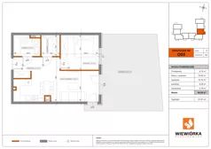 2 pokoje, mieszkanie 42,05 m², piętro 1, oferta nr O17, Nowa Sportowa, Brwinów, ul. Sportowa