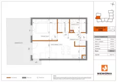 2 pokoje, mieszkanie 42,05 m², piętro 2, oferta nr O26, Nowa Sportowa, Brwinów, ul. Sportowa
