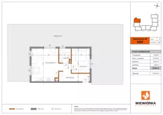 2 pokoje, mieszkanie 43,35 m², piętro 1, oferta nr O16, Nowa Sportowa, Brwinów, ul. Sportowa