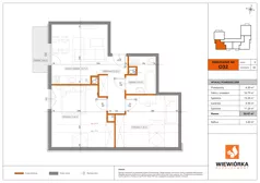 3 pokoje, mieszkanie 52,47 m², piętro 3, oferta nr O32, Nowa Sportowa, Brwinów, ul. Sportowa