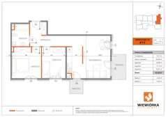 3 pokoje, mieszkanie 61,62 m², piętro 1, oferta nr P17, Nowa Sportowa, Brwinów, ul. Sportowa