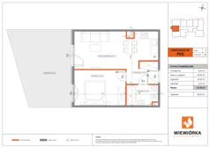 2 pokoje, mieszkanie 39,73 m², piętro 2, oferta nr P25, Nowa Sportowa, Brwinów, ul. Sportowa