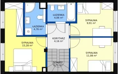 Dom 105,93 m², oferta nr 17A, Falenty Home II etap, Falenty Duże, ul. Falencka