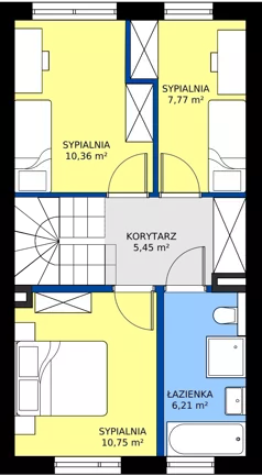 Dom 83,18 m², oferta nr 26, Falenty Home III etap, Falenty Duże, ul. Falencka