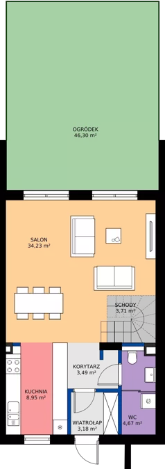 Dom 101,46 m², oferta nr 29A, Falenty Home III etap, Falenty Duże, ul. Falencka