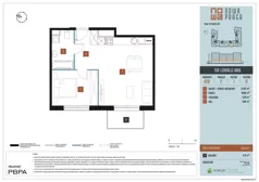 2 pokoje, mieszkanie 46,34 m², piętro 1, oferta nr B10/066, Nowa Praga, Warszawa, Praga Północ, Nowa Praga, ul. Rozwojowa