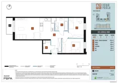 3 pokoje, mieszkanie 61,39 m², piętro 2, oferta nr B10/090, Nowa Praga, Warszawa, Praga Północ, Nowa Praga, ul. Rozwojowa