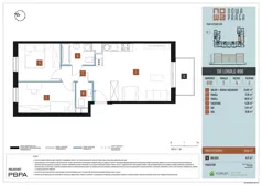 3 pokoje, mieszkanie 58,86 m², piętro 4, oferta nr B10/096, Nowa Praga, Warszawa, Praga Północ, Nowa Praga, ul. Rozwojowa