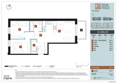 3 pokoje, mieszkanie 55,49 m², piętro 2, oferta nr B9/011, Nowa Praga, Warszawa, Praga Północ, Nowa Praga, ul. Rozwojowa