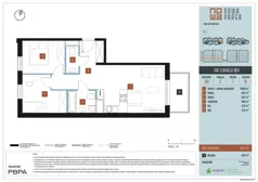 3 pokoje, mieszkanie 55,27 m², piętro 1, oferta nr B9/051, Nowa Praga, Warszawa, Praga Północ, Nowa Praga, ul. Rozwojowa