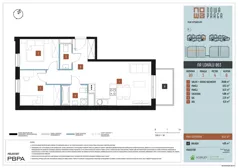 3 pokoje, mieszkanie 47,17 m², piętro 4, oferta nr B9/063, Nowa Praga, Warszawa, Praga Północ, Nowa Praga, ul. Rozwojowa
