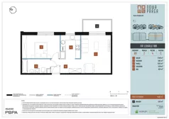 2 pokoje, mieszkanie 49,85 m², piętro 4, oferta nr B9/100, Nowa Praga, Warszawa, Praga Północ, Nowa Praga, ul. Rozwojowa