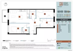 4 pokoje, mieszkanie 76,76 m², piętro 4, oferta nr B9/132, Nowa Praga, Warszawa, Praga Północ, Nowa Praga, ul. Rozwojowa