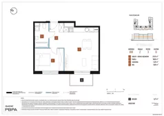 2 pokoje, mieszkanie 46,42 m², piętro 3, oferta nr B10/072, Nowa Praga, Warszawa, Praga Północ, Nowa Praga, ul. Rozwojowa