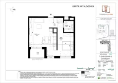 1 pokój, mieszkanie 46,13 m², piętro 3, oferta nr C.020, Towarowa Square, Warszawa, Wola, Czyste, ul. Towarowa
