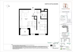 1 pokój, mieszkanie 45,99 m², piętro 4, oferta nr C.026, Towarowa Square, Warszawa, Wola, Czyste, ul. Towarowa