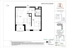 1 pokój, mieszkanie 46,29 m², piętro 6, oferta nr C.038, Towarowa Square, Warszawa, Wola, Czyste, ul. Towarowa