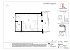 1 pokój, mieszkanie 39,91 m², piętro 3, oferta nr C.059, Towarowa Square, Warszawa, Wola, Czyste, ul. Towarowa