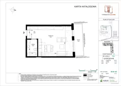 1 pokój, mieszkanie 39,99 m², piętro 4, oferta nr C.064, Towarowa Square, Warszawa, Wola, Czyste, ul. Towarowa