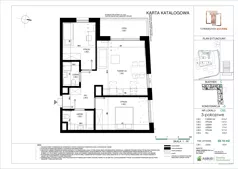 3 pokoje, mieszkanie 59,09 m², piętro 4, oferta nr C.065, Towarowa Square, Warszawa, Wola, Czyste, ul. Towarowa