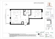 2 pokoje, mieszkanie 50,36 m², piętro 6, oferta nr C.131, Towarowa Square, Warszawa, Wola, Czyste, ul. Towarowa