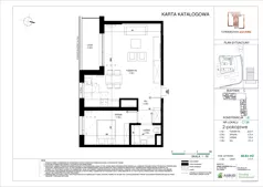 2 pokoje, mieszkanie 48,75 m², piętro 7, oferta nr C.136, Towarowa Square, Warszawa, Wola, Czyste, ul. Towarowa