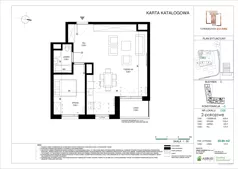 2 pokoje, mieszkanie 55,48 m², piętro 4, oferta nr D.058, Towarowa Square, Warszawa, Wola, Czyste, ul. Towarowa