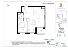 2 pokoje, mieszkanie 55,50 m², piętro 5, oferta nr D.062, Towarowa Square, Warszawa, Wola, Czyste, ul. Towarowa