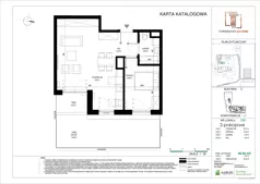 2 pokoje, mieszkanie 44,07 m², parter, oferta nr E.002, Towarowa Square, Warszawa, Wola, Czyste, ul. Towarowa