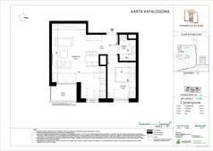 2 pokoje, mieszkanie 48,12 m², piętro 8, oferta nr D.129, Towarowa Square, Warszawa, Wola, Czyste, ul. Towarowa