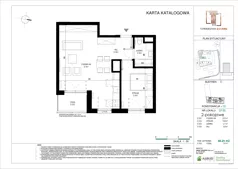 2 pokoje, mieszkanie 48,15 m², piętro 9, oferta nr D.135, Towarowa Square, Warszawa, Wola, Czyste, ul. Towarowa