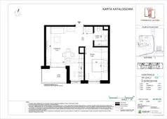 2 pokoje, mieszkanie 44,38 m², parter, oferta nr E.028, Towarowa Square, Warszawa, Wola, Czyste, ul. Towarowa