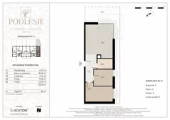 3 pokoje, apartament 63,02 m², parter, oferta nr 5B.15, Podlesie, Gliwice, Szobiszowice, ul. Tarnogórska 86