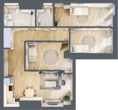 4 pokoje, apartament 78,65 m², piętro 16, oferta nr W90, Olszynki Park, Rzeszów, Śródmieście, ul. Szopena
