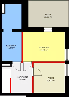 3 pokoje, mieszkanie 65,90 m², piętro 2, oferta nr I/2/19, Natura Park, Łódź, Widzew, Dolina Łódki, ul. Listopadowa